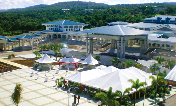 牙买加蒙特哥贝会展中心，为中国和牙买加合作项目。